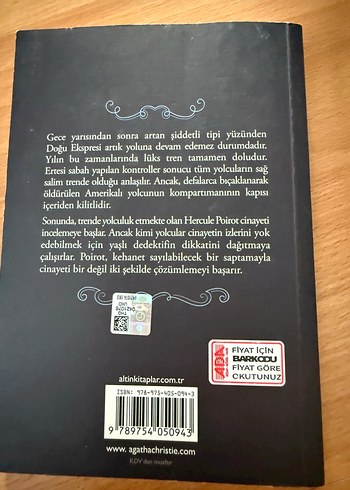 Doğu Ekspresinde Cinayet - Agatha Christie