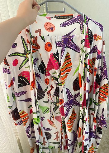 Uzun, Çok Renkli Bohem Kimono