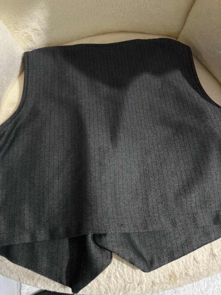 Düğmeli yelek - pantolon - Görsel 2