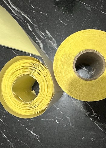 100x100 Termal Sarı Etiket Rulo 500 Adet - Görsel 3