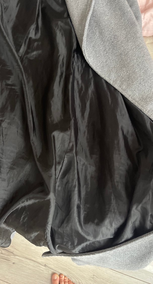 Gri Kadın Kaban - Görsel 2