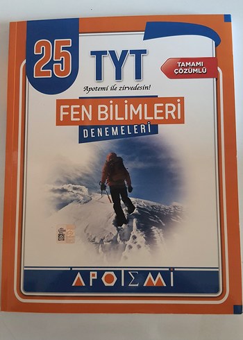 Apotemi TYT Fen Bilimleri Denemeleri 25