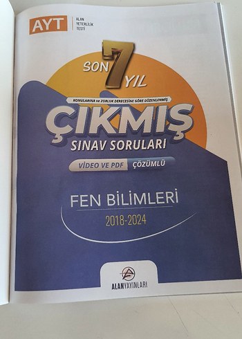  Beden Alan Yayınları Fen Bilimleri Konu Konu Çıkmış Sorular