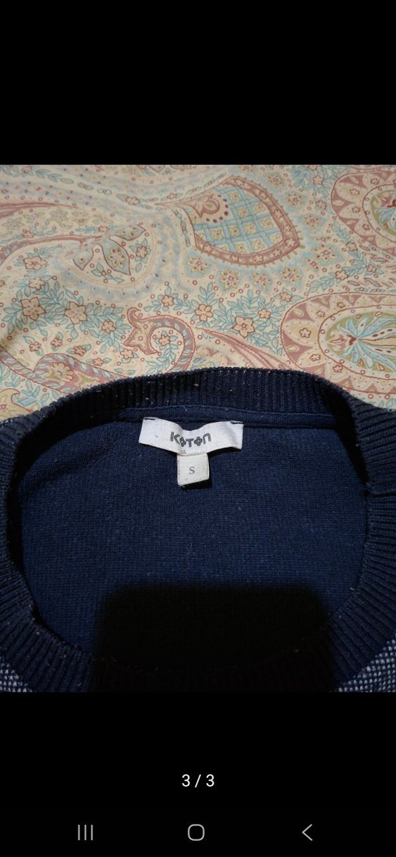 Gri Erkek  Sweatshirt, Uzun Kollu, Rahat Kesim - Görsel 3