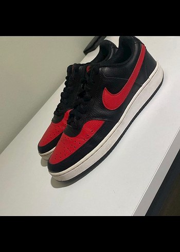 Kırmızı Siyah  Spor Ayakkabı - Görsel 2