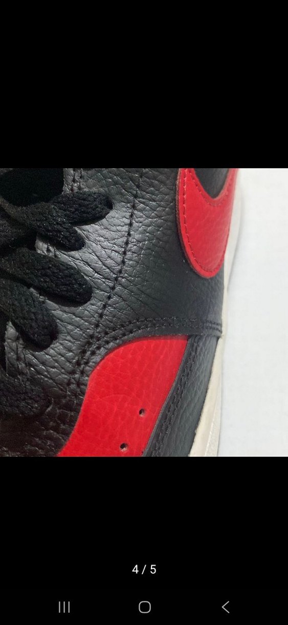 Kırmızı Siyah  Spor Ayakkabı - Görsel 4