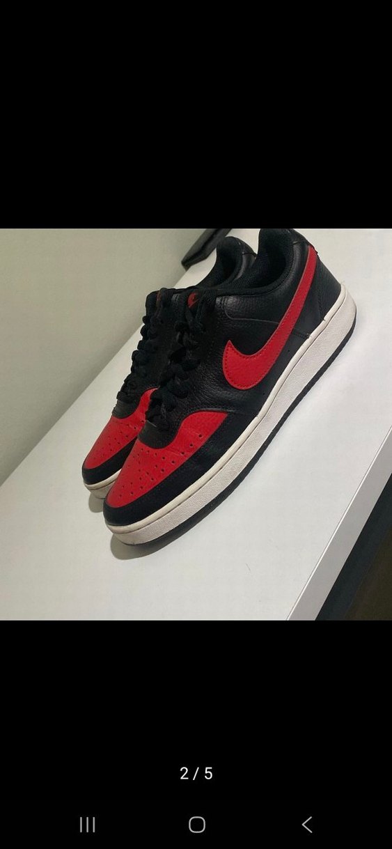 Kırmızı Siyah  Spor Ayakkabı - Görsel 2