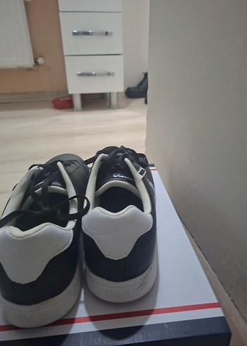 Siyah Bağcıklı erkek Spor Ayakkabı - Görsel 4