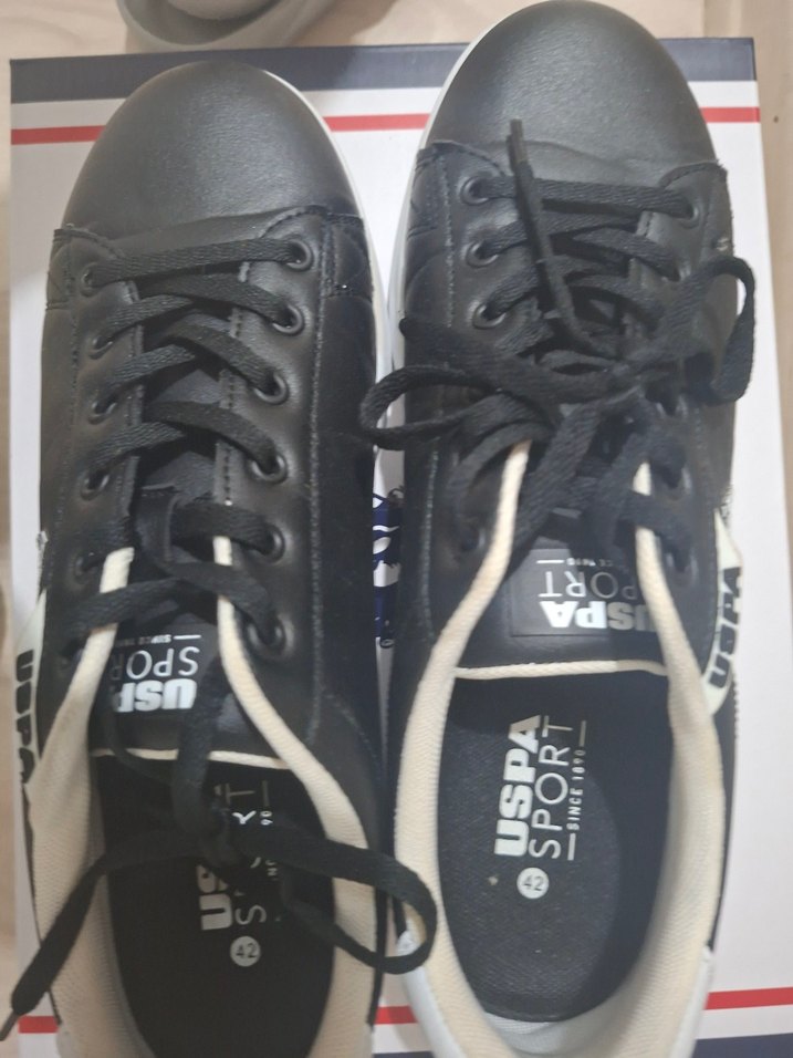 Siyah Bağcıklı erkek Spor Ayakkabı - Görsel 3