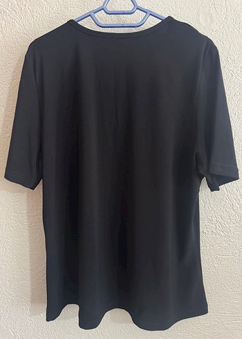 Uzun Kollu Siyah Nakışlı Tunik içli dışlı takım - Görsel 3