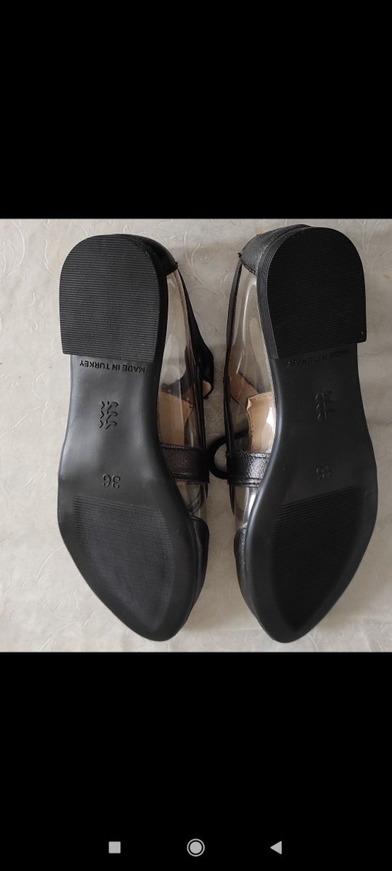 Siyah Gotik Stiletto Bağcıklı Kadın Ayakkabı - Görsel 2