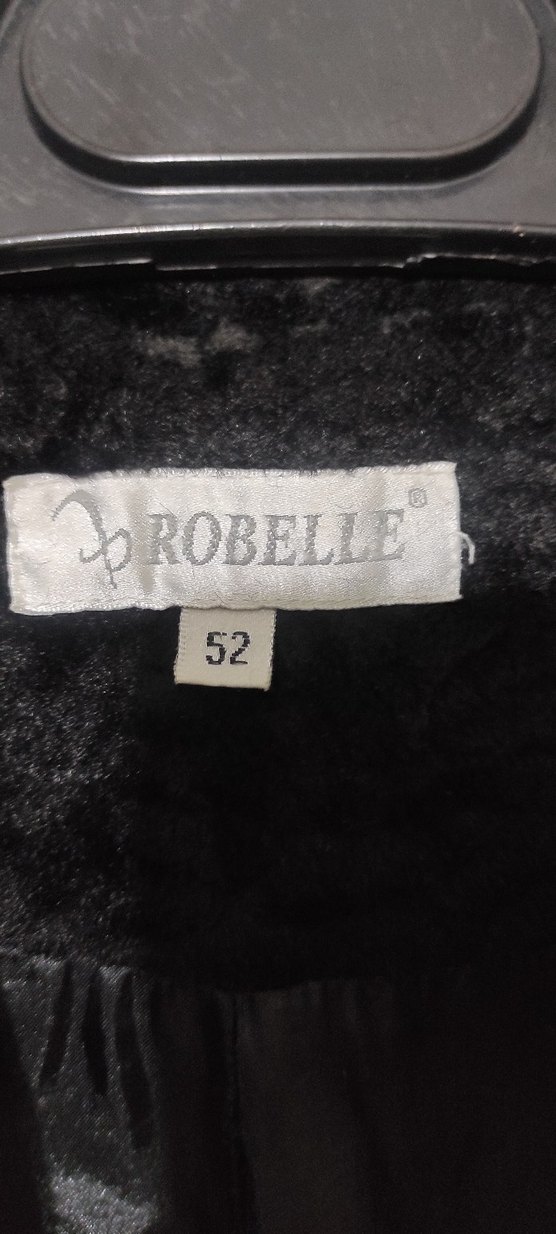 Düğmeli Siyah  Kaban - Görsel 4