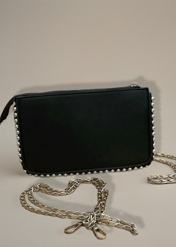 CLUTCH SİYAH ÇANTA