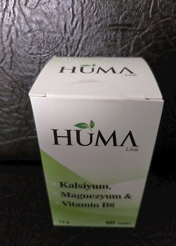 Beden Renk HUMA Kalsiyum, Magnezyum & Vitamin B6 60 Tablet