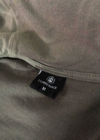 Lumberjack Haki Kapüşonlu Hırka - Görsel 4