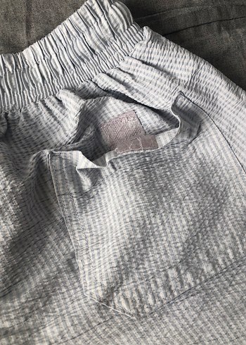 Billgbörg Mavi Çizgili Deniz Şortu - Görsel 9