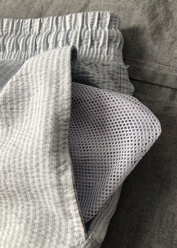 Billgbörg Mavi Çizgili Deniz Şortu - Görsel 6