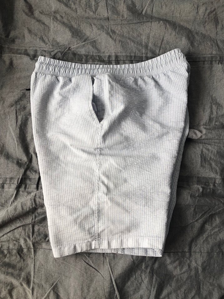 Billgbörg Mavi Çizgili Deniz Şortu - Görsel 3