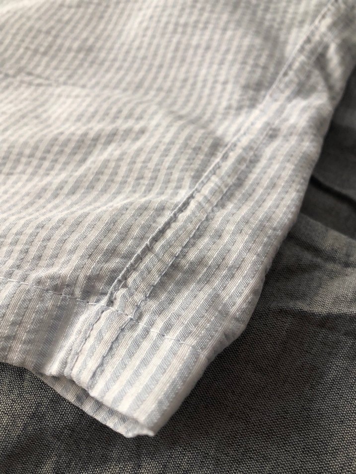 Billgbörg Mavi Çizgili Deniz Şortu - Görsel 5