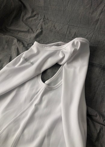 Calvin Klein Tank Top Beyaz Spor Atlet - Görsel 5