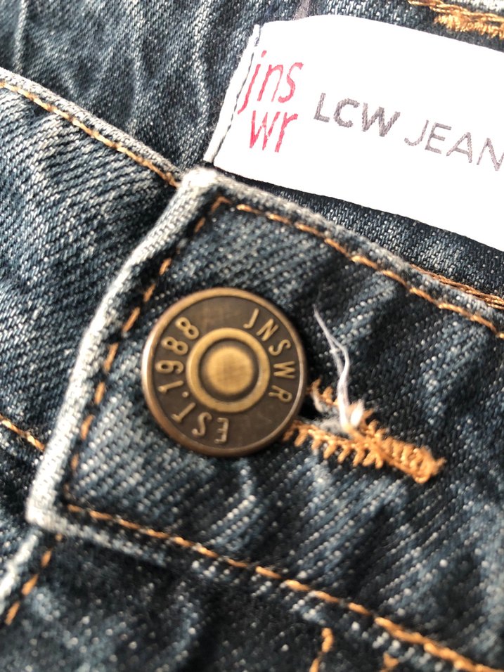 Lc Waikiki Jeans Lacivert Baggy Denim Jean - Görsel 4