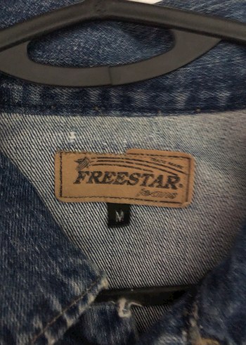 Freestar Jeans Lacivert Bomber Denim Ceket - Görsel 2