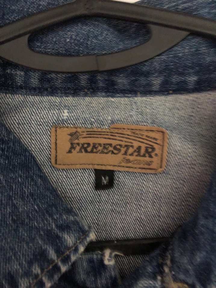Freestar Jeans Lacivert Bomber Denim Ceket - Görsel 2