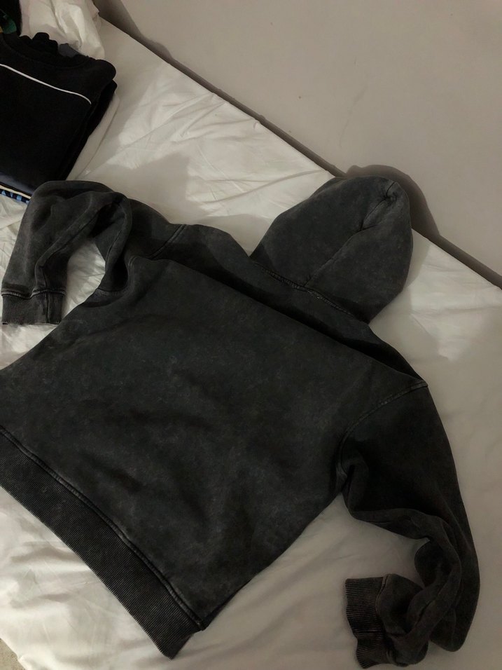 UKHWD Supply Yıkamalı Oversize Hoodie - Görsel 4