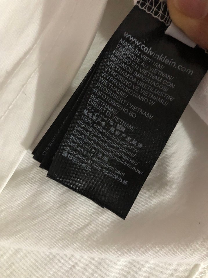 Calvin Klein Jeans Beyaz T-shirt - Görsel 3