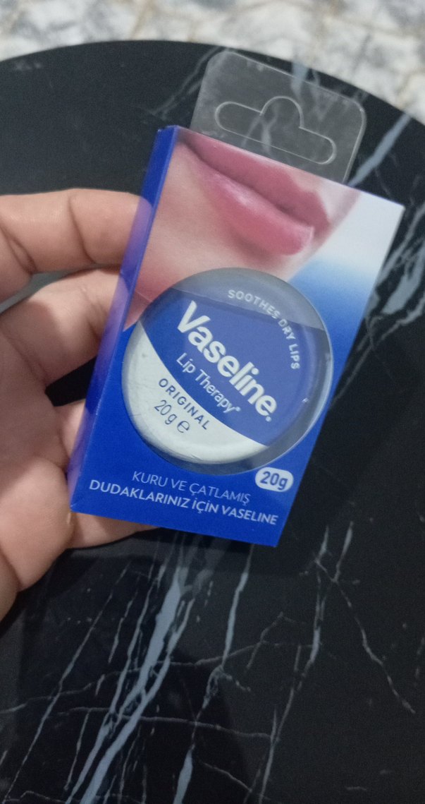 Vaseline Lip Therapy Orijinal 20g Parlak Beyaz - Görsel 2