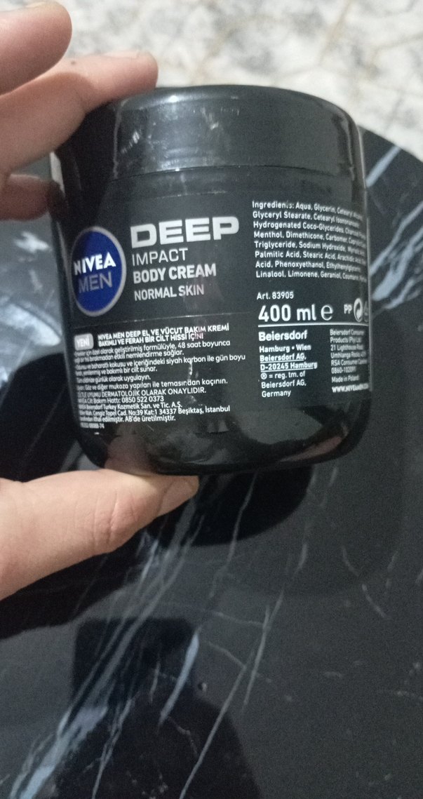 Nivea Men Deep Impact Vücut Kremi - Görsel 2