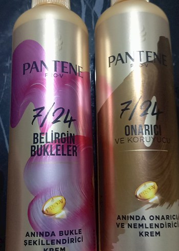 Pantene 7/24 Anında Onarıcı ve Bukle Şekillendirici Krem