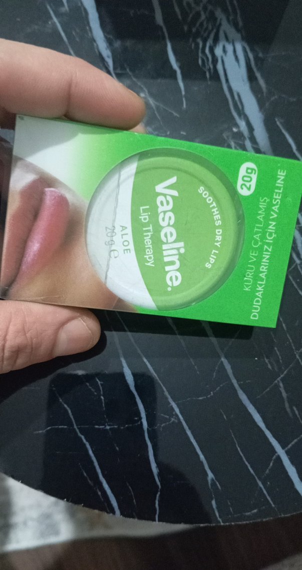 Yeşil Parlak Dudak Bakım Vazelin 20g - Görsel 2