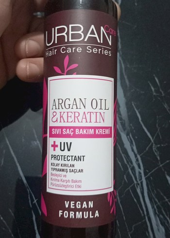 Urban Argan Oil & Keratin Sıvı Saç Bakım Kremi - Görsel 2