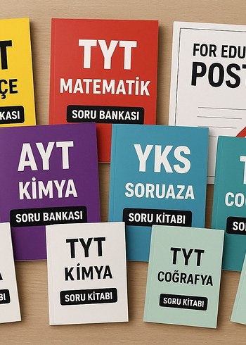YKS Kitap ve Not Seti Tekli / Paket Satış