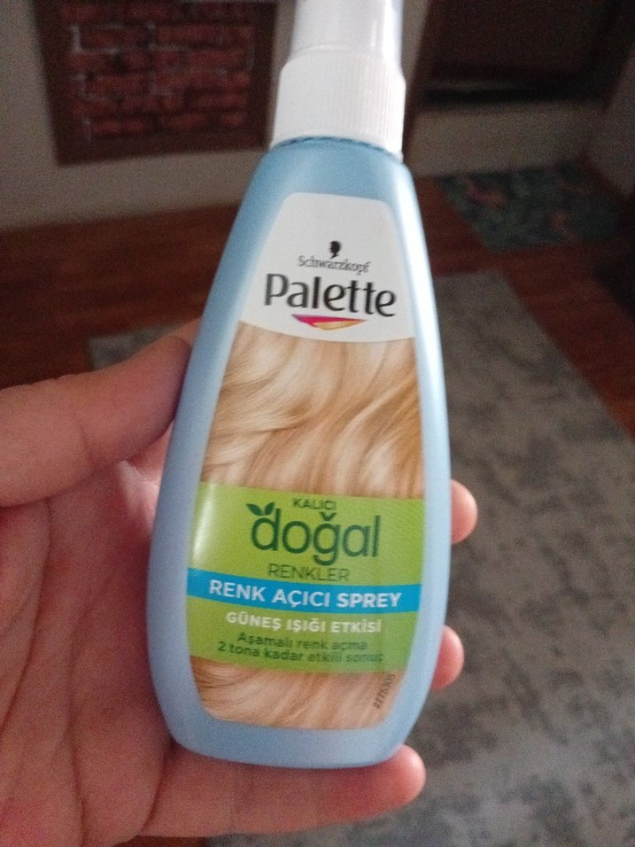 Palette Doğal Renk Açıcı Sprey - Görsel 2