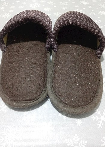 Kahverengi erkek Ev Terliği - Görsel 2