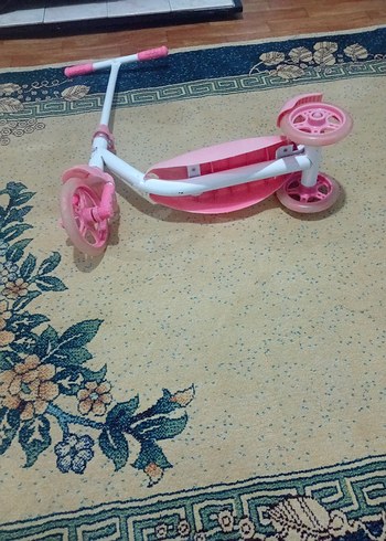 Pembe Pastel Çocuk Scooter - Görsel 4