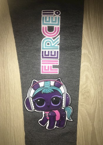 Kız Çocuk LOL BEBEK taytı - Görsel 3