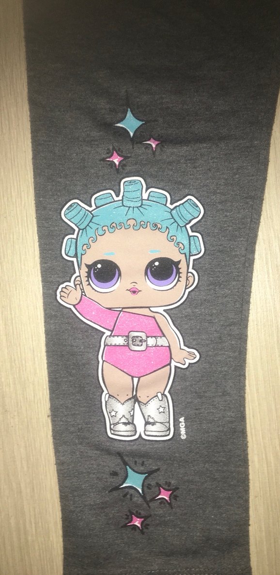 Kız Çocuk LOL BEBEK taytı - Görsel 2