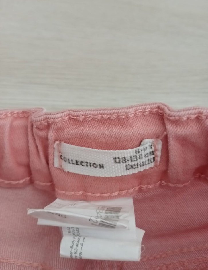 Pembe Kız Çocuk Dar pantolon - Görsel 4