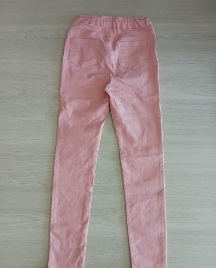 Pembe Kız Çocuk Dar pantolon - Görsel 5