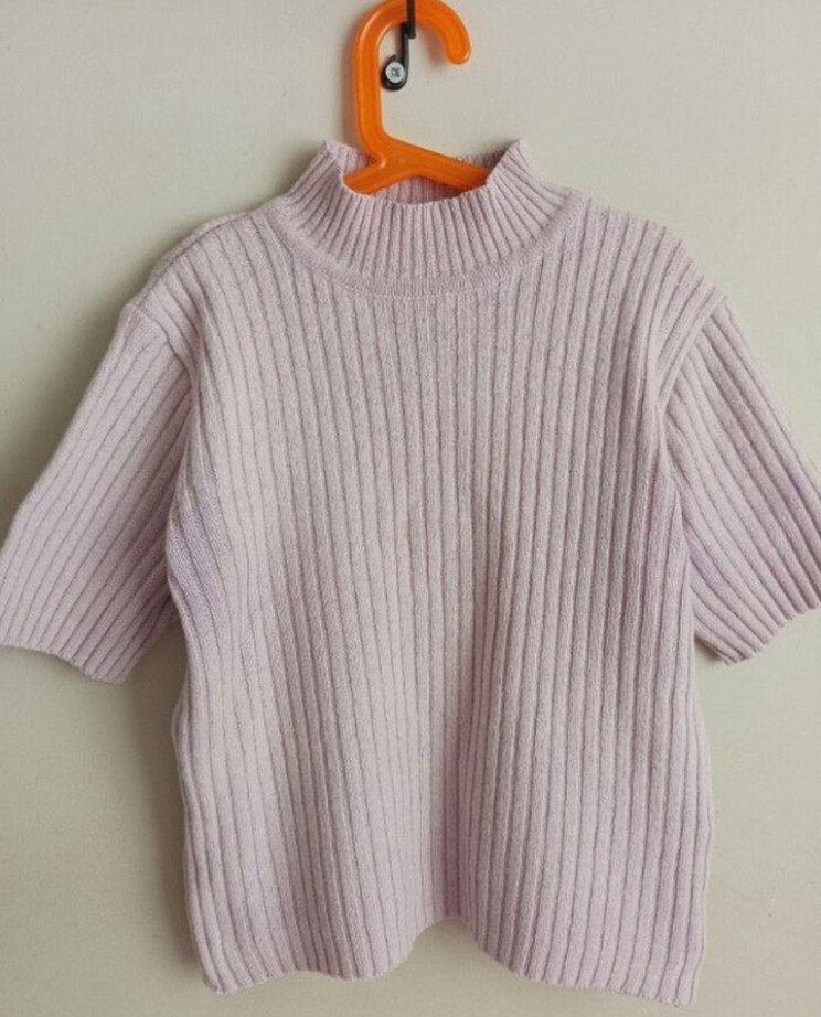 Boğazlı triko kazak - Görsel 2