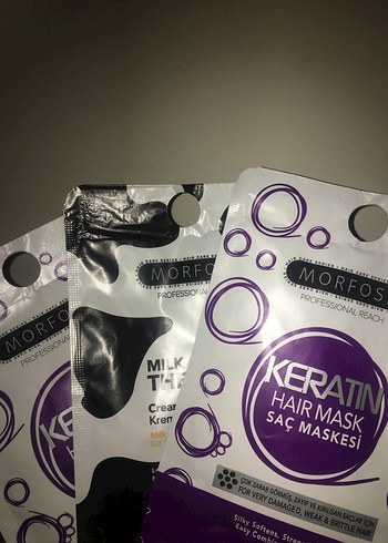 Morfose Keratin Saç Maskesi Süt Özlü - Görsel 2