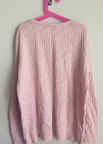 Triko bisiklet yaka bluz - Görsel 6