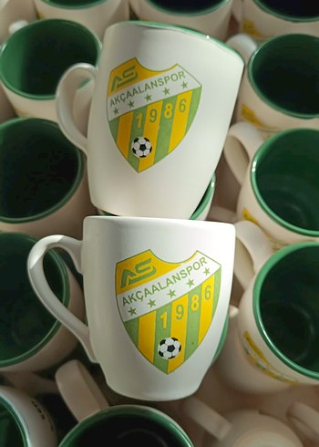 Yeşil İçli Akçaalanspor Logolu Kupa