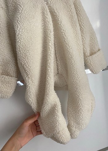 Kapüşonlu Uzun Kollu çocuk tulumu/ montu - Görsel 5