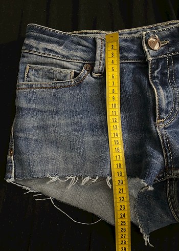 Bershka mini mikro kot şort DIY y2k