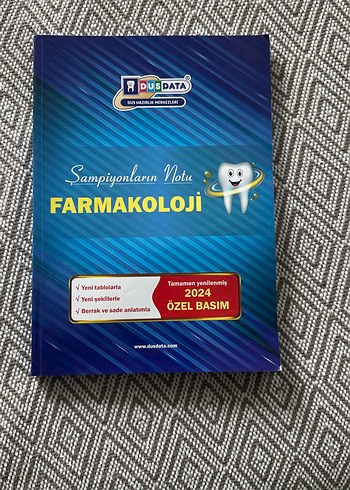2024 Özel Basım Farmakoloji Kitabı