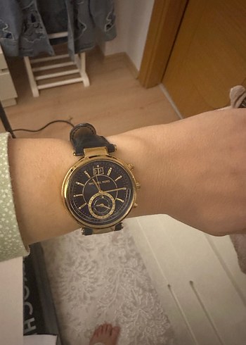 Michael Kors Bej Kayışlı Modern Klasik Kadın Saati